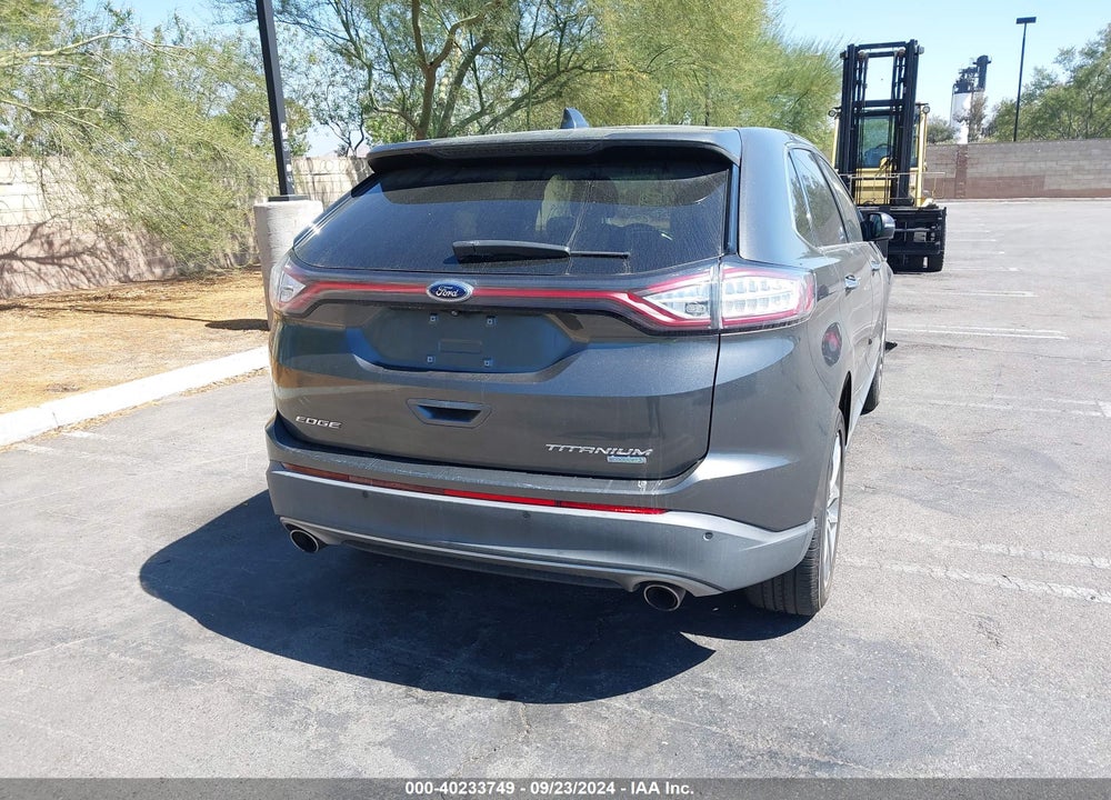 2016 FORD EDGE TITANIUM VIN: 2FMPK3K93GBB53059