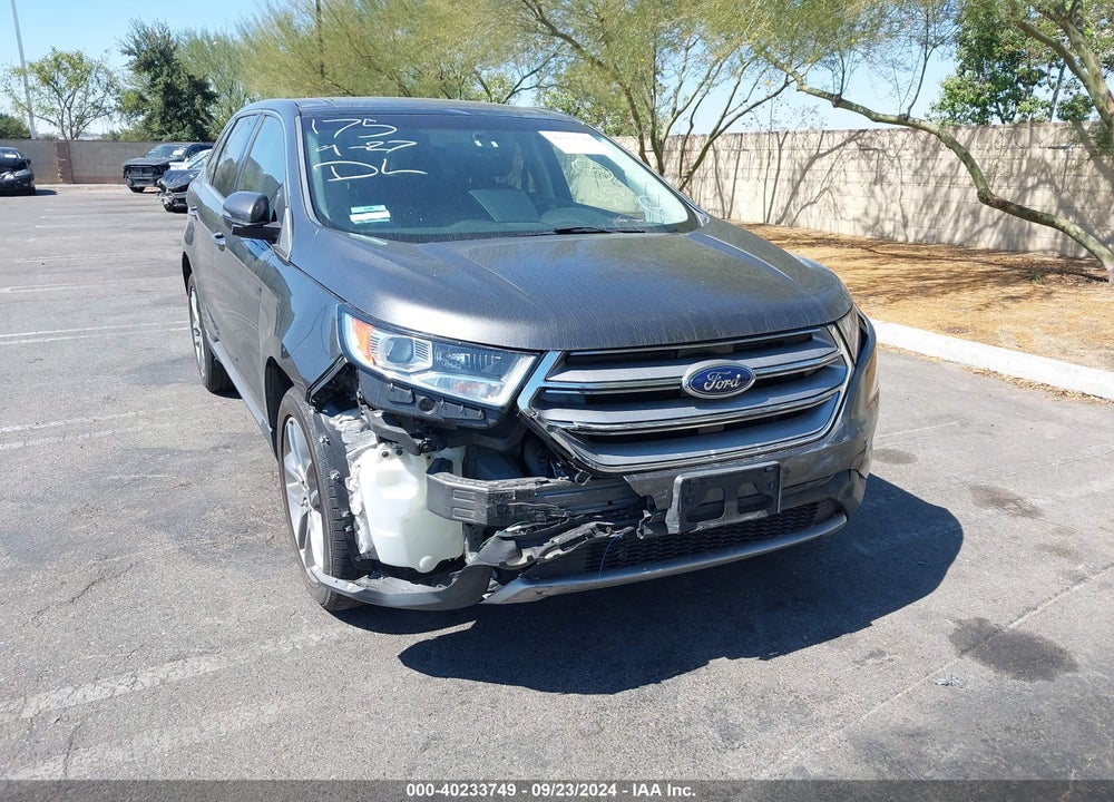 2016 FORD EDGE TITANIUM VIN: 2FMPK3K93GBB53059