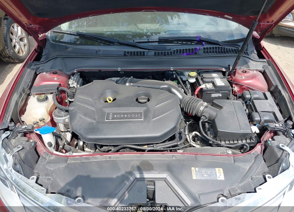 2014 LINCOLN MKZ VIN: 3LN6L2J91ER836302