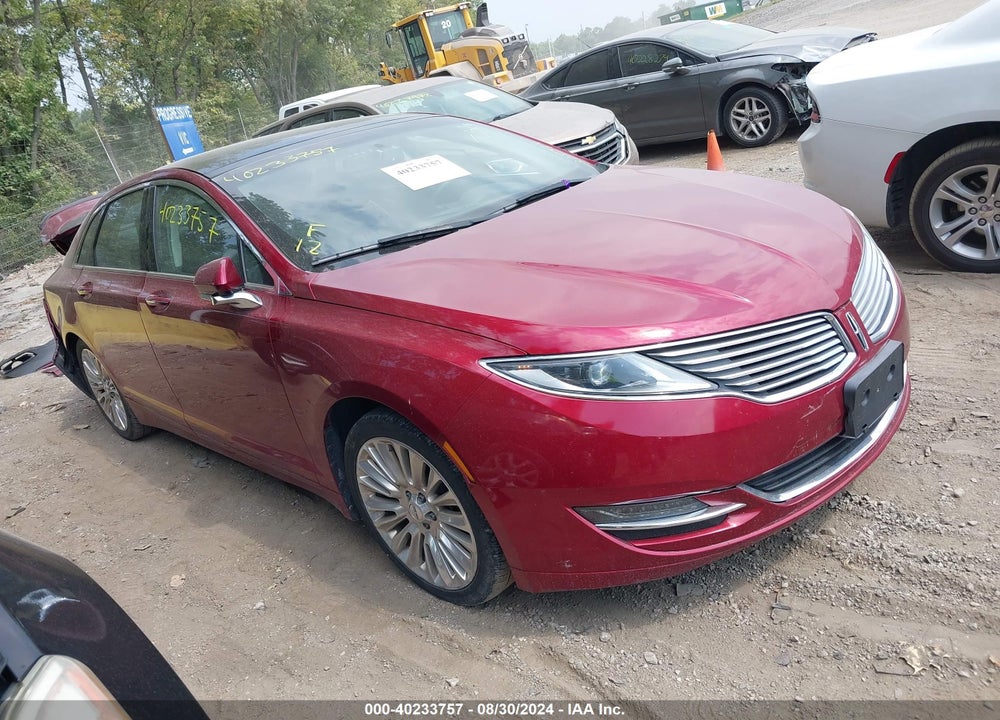 2014 LINCOLN MKZ VIN: 3LN6L2J91ER836302