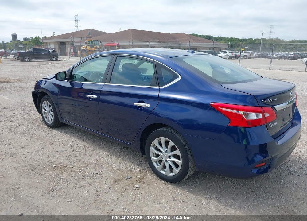 2019 NISSAN SENTRA SV VIN: 3N1AB7APXKL613965