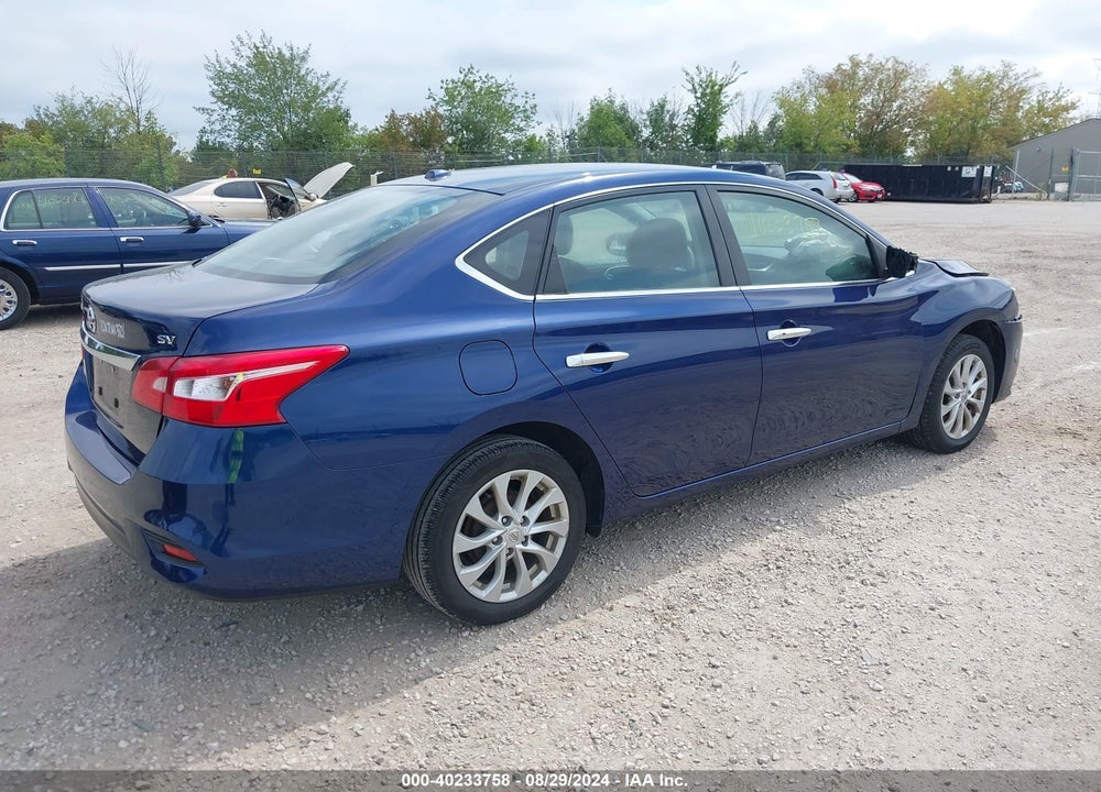 2019 NISSAN SENTRA SV VIN: 3N1AB7APXKL613965