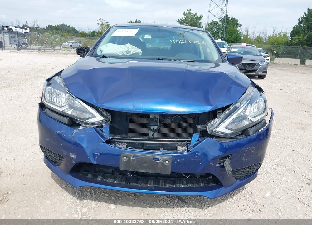 2019 NISSAN SENTRA SV VIN: 3N1AB7APXKL613965