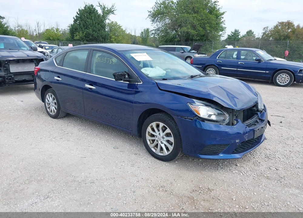 2019 NISSAN SENTRA SV VIN: 3N1AB7APXKL613965
