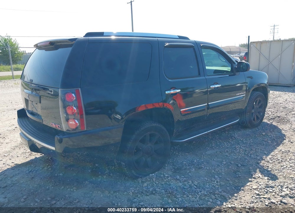 2008 GMC YUKON VIN: 1GKFK63858J177209