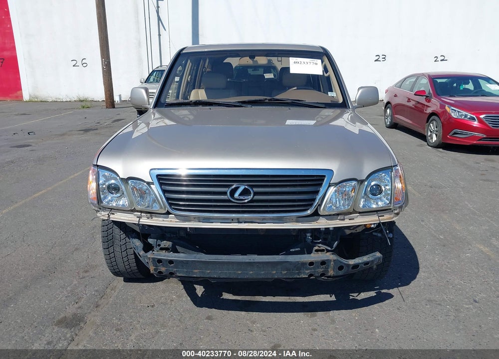 1999 LEXUS LX 470 VIN: JT6HT00W1X0067917