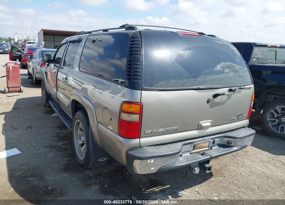 2001 CHEVROLET SUBURBAN 1500 LT VIN: 3GNEC16T51G223269