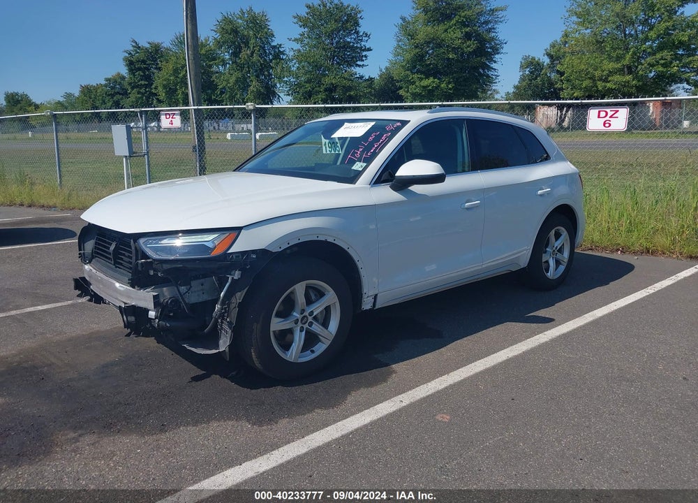 2021 AUDI Q5 PREMIUM 45 TFSI QUATTRO S TRONIC VIN: WA1AAAFY9M2095361
