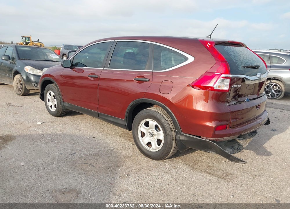 2015 HONDA CR-V LX VIN: 3CZRM3H31FG707585
