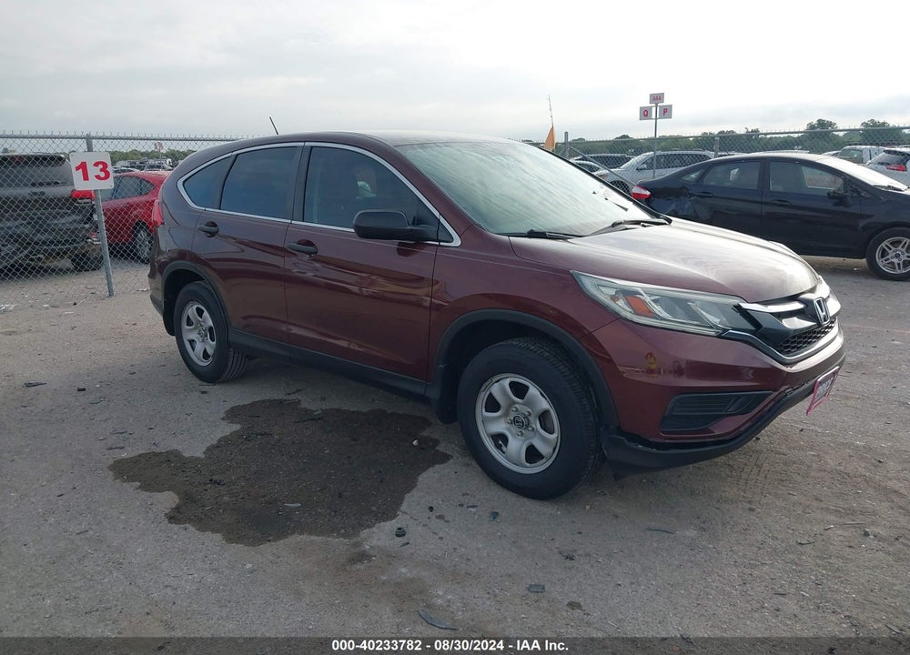 2015 HONDA CR-V LX VIN: 3CZRM3H31FG707585