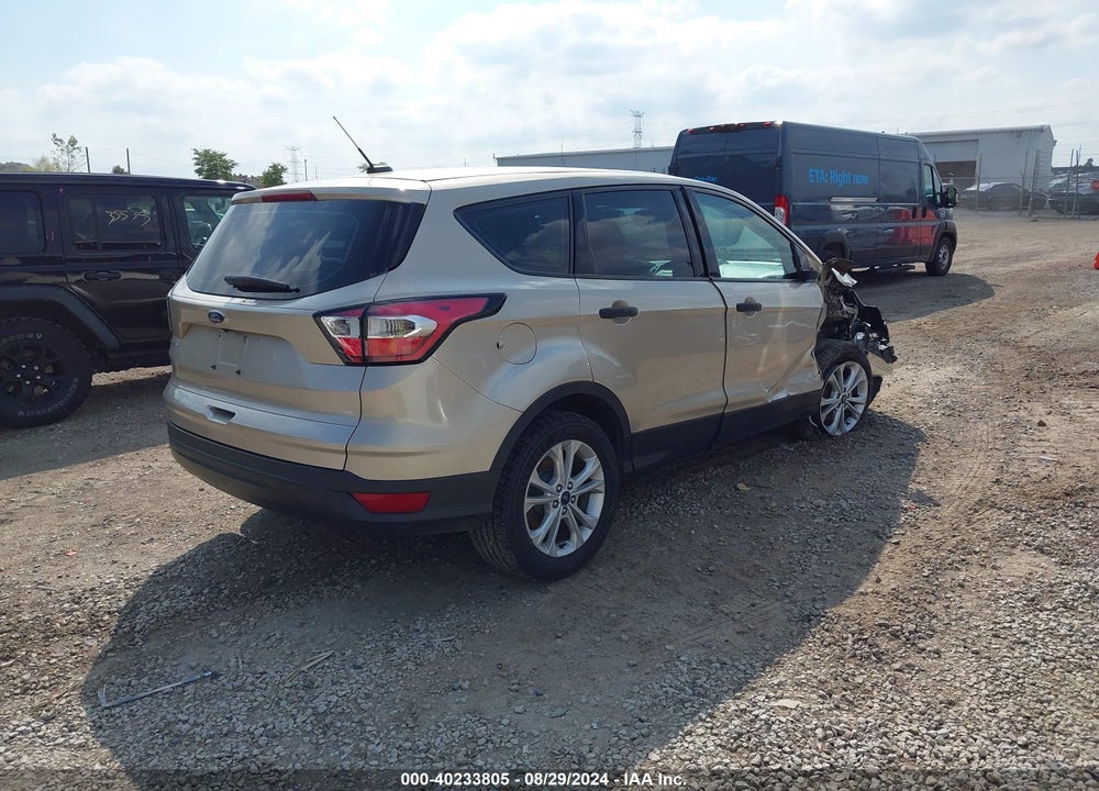 2017 FORD ESCAPE S VIN: 1FMCU0F75HUB97236