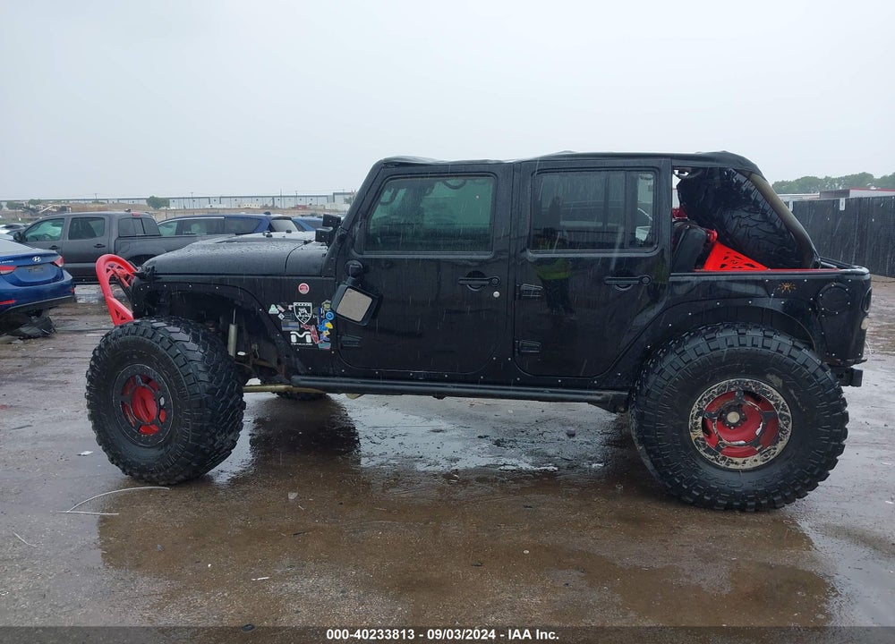 2016 JEEP WRANGLER UNLIMITED RUBICON HARD ROCK VIN: 1C4BJWFG6GL154086