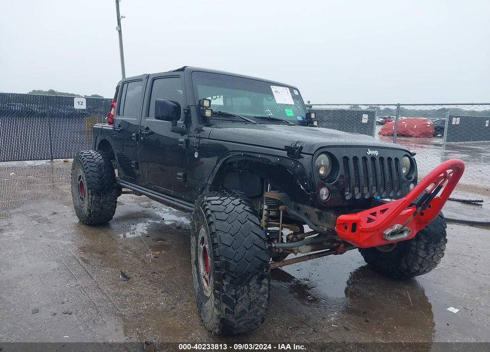 2016 JEEP WRANGLER UNLIMITED RUBICON HARD ROCK VIN: 1C4BJWFG6GL154086