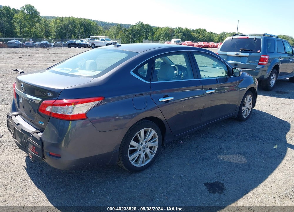 2013 NISSAN SENTRA SL VIN: 3N1AB7APXDL696297