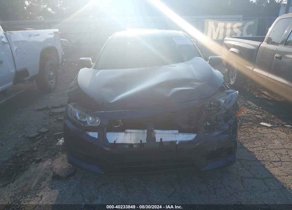 2017 HONDA CIVIC LX VIN: 19XFC2F52HE072269