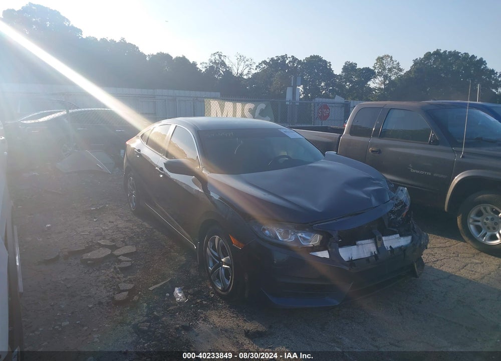 2017 HONDA CIVIC LX VIN: 19XFC2F52HE072269