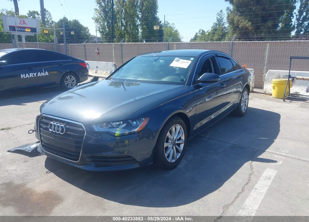 2014 AUDI A6 2.0T PREMIUM VIN: WAUFFAFC5EN045927