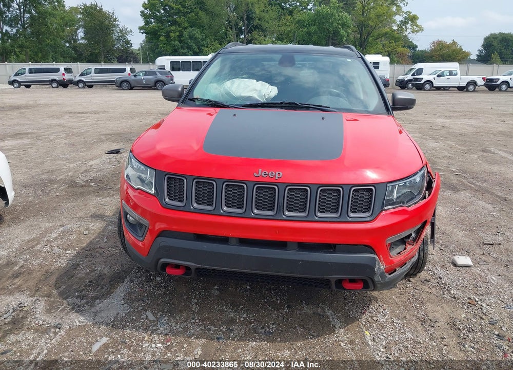 2018 JEEP COMPASS TRAILHAWK 4X4 VIN: 3C4NJDDB6JT343292