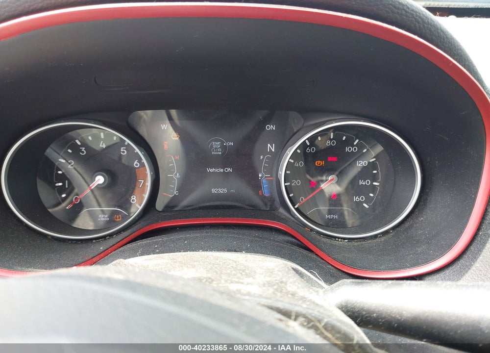 2018 JEEP COMPASS TRAILHAWK 4X4 VIN: 3C4NJDDB6JT343292
