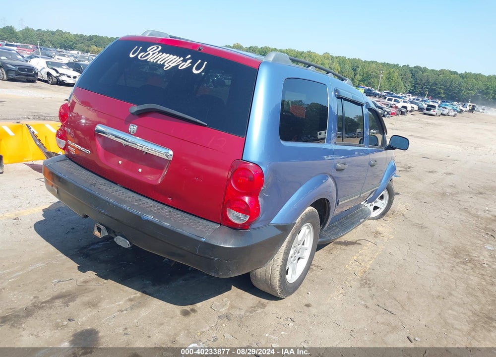 2007 DODGE DURANGO SLT VIN: 1D8HB48P27F561931