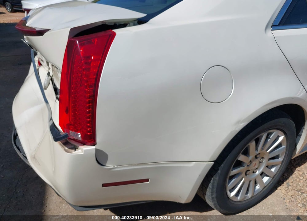 2010 CADILLAC CTS LUXURY VIN: 1G6DF5EG6A0120229