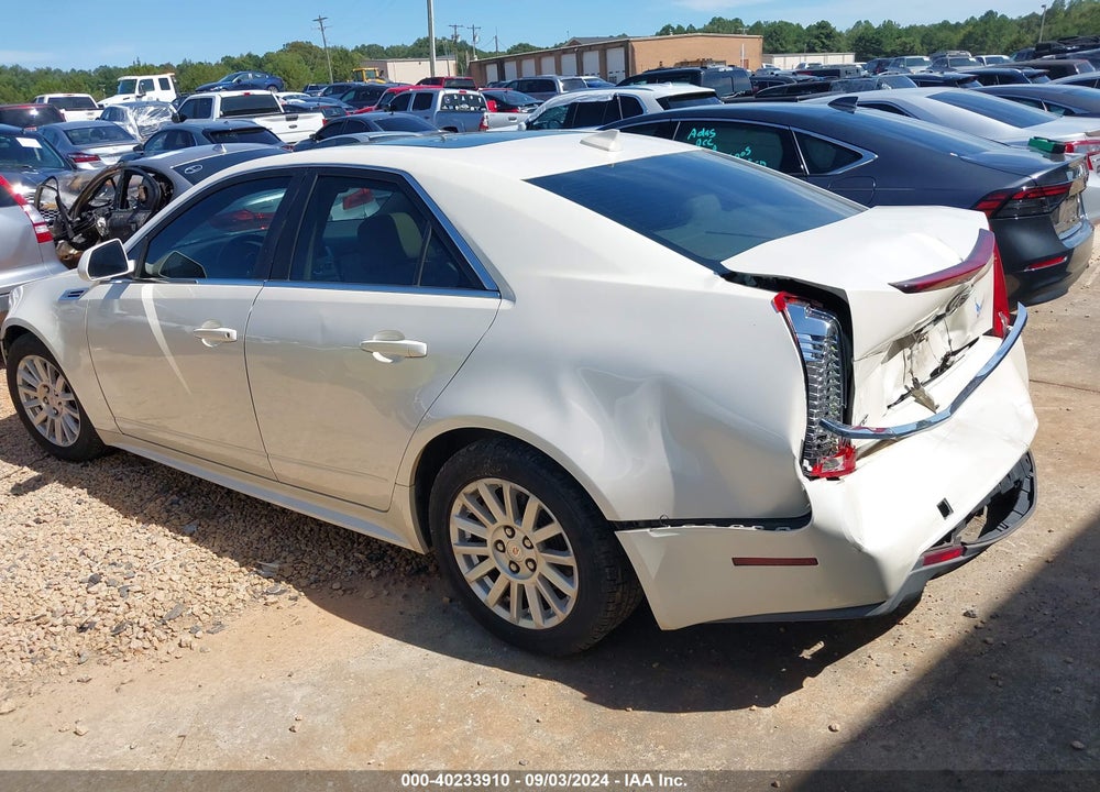 2010 CADILLAC CTS LUXURY VIN: 1G6DF5EG6A0120229