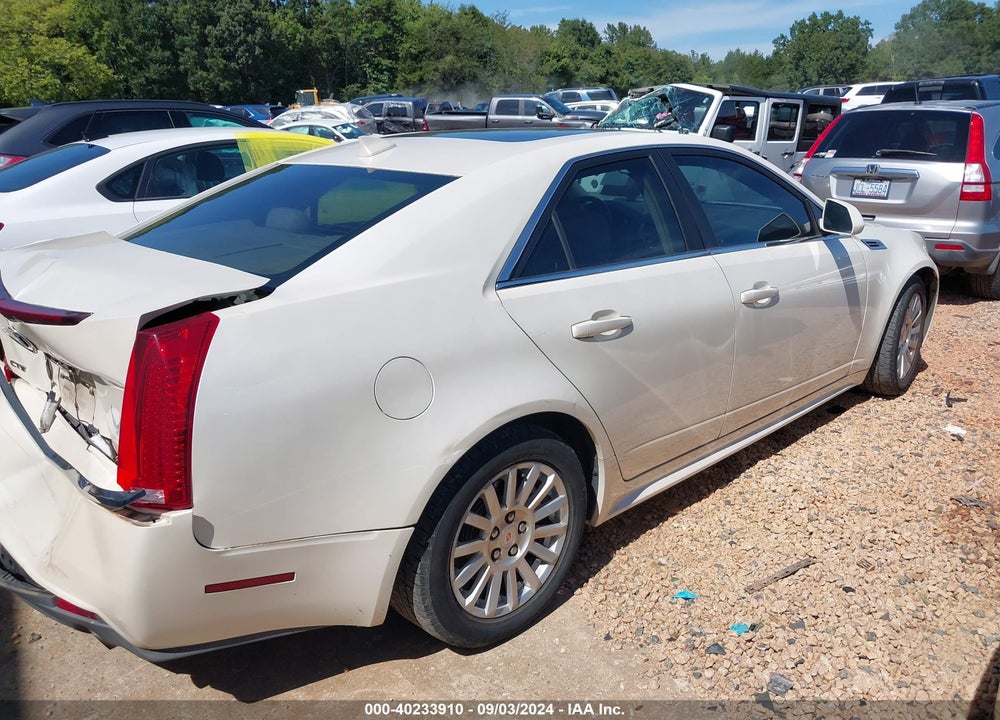 2010 CADILLAC CTS LUXURY VIN: 1G6DF5EG6A0120229