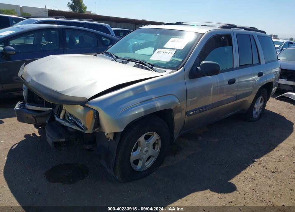2003 CHEVROLET TRAILBLAZER LS VIN: 1GNDS13S532282599
