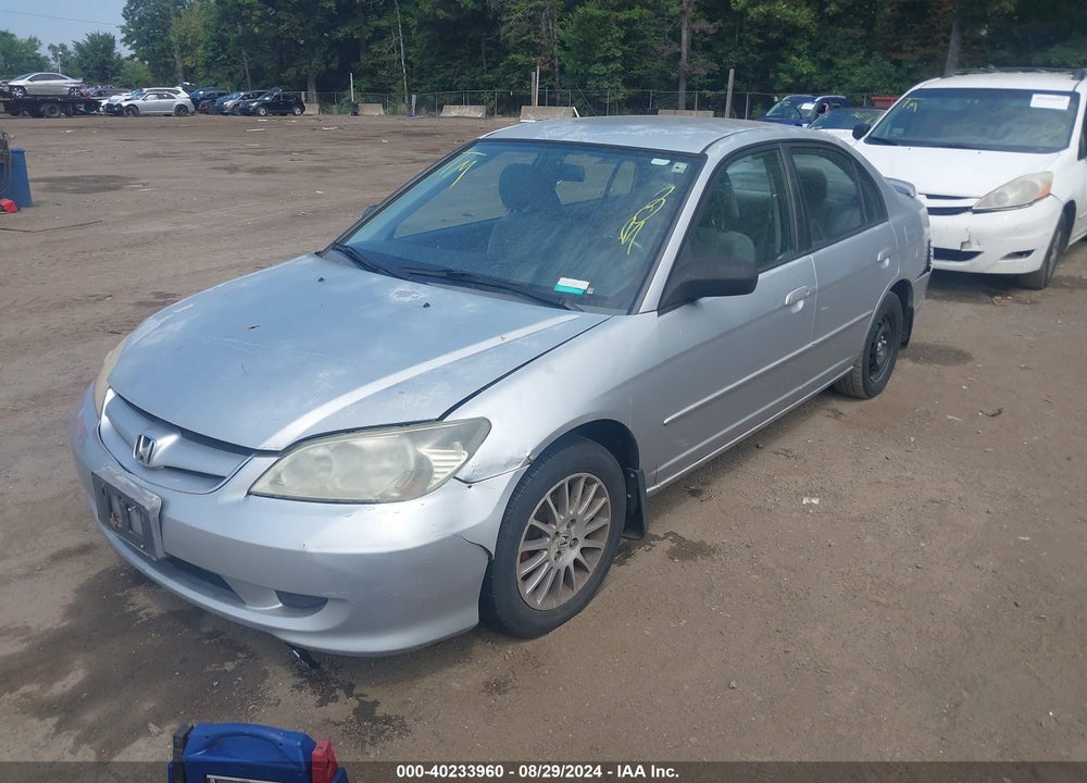 2005 HONDA CIVIC LX VIN: 2HGES16515H591758