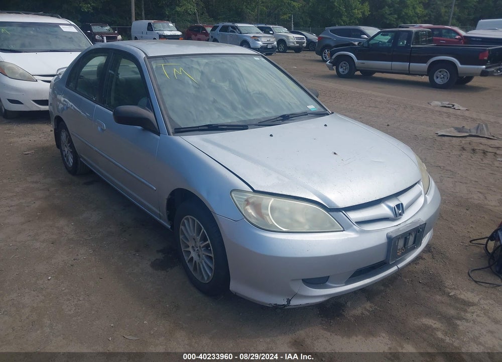 2005 HONDA CIVIC LX VIN: 2HGES16515H591758