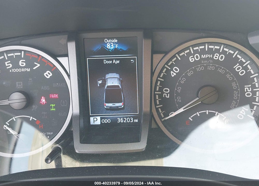 2022 TOYOTA TACOMA TRD OFF ROAD VIN: 3TYSZ5AN4NT084807