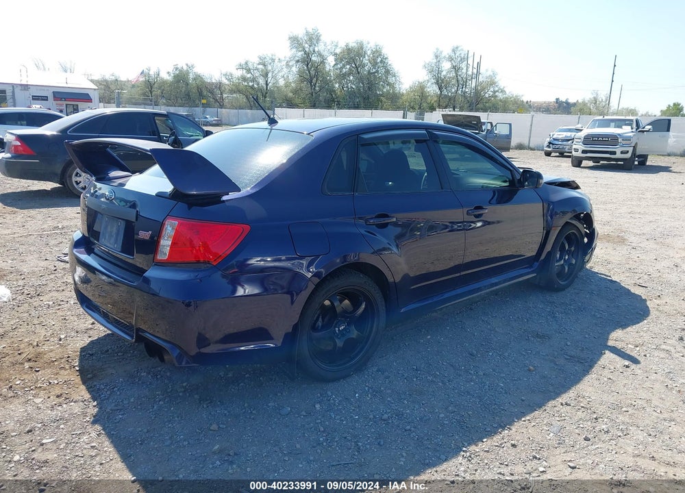 2011 SUBARU IMPREZA WRX STI VIN: JF1GV8J65BL507954