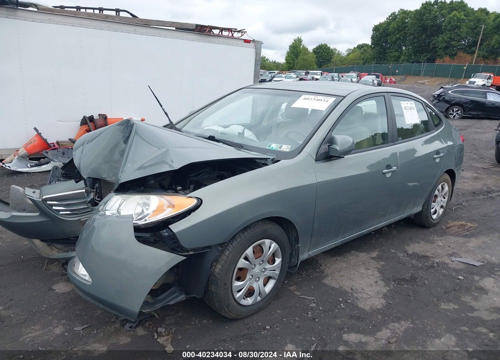 2010 HYUNDAI ELANTRA VIN: KMHDU4AD0AU870609