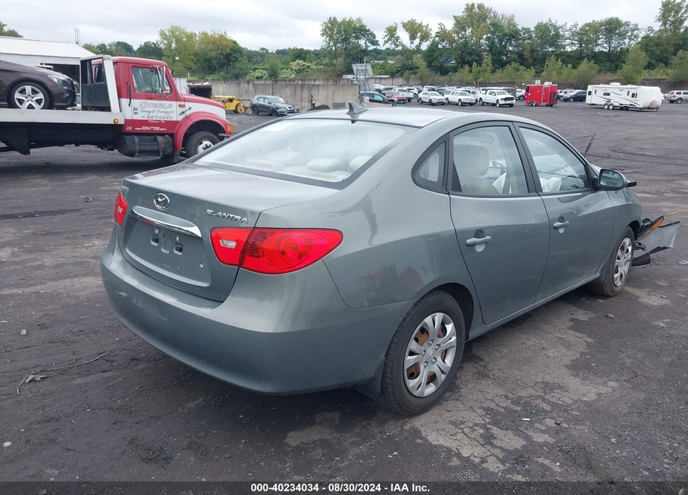 2010 HYUNDAI ELANTRA VIN: KMHDU4AD0AU870609
