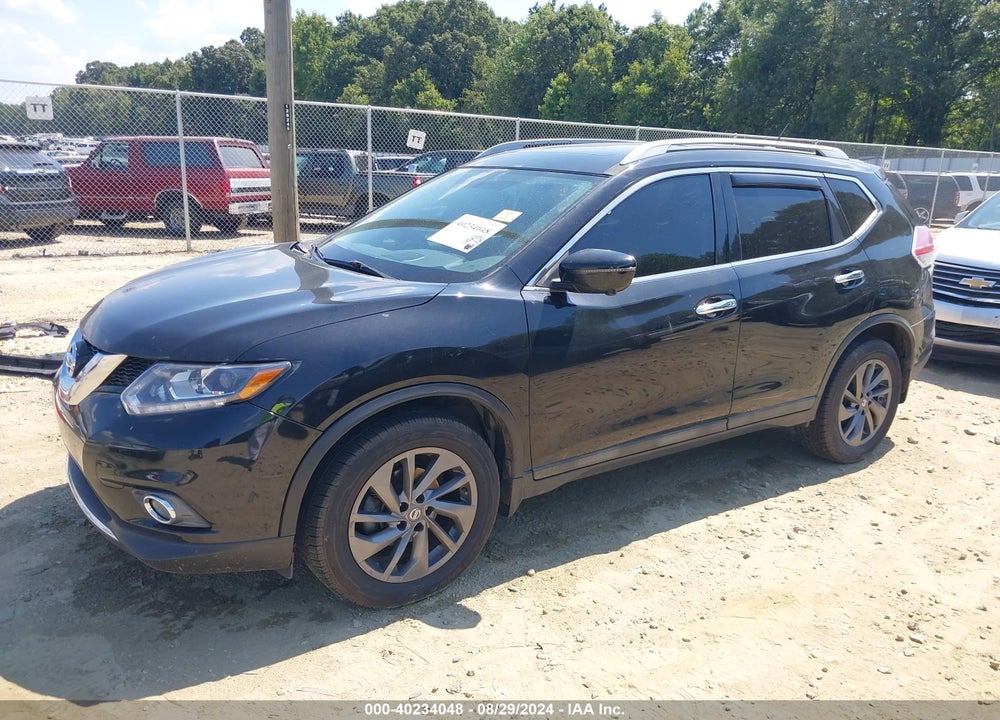 2016 NISSAN ROGUE SL VIN: 5N1AT2MV4GC787827