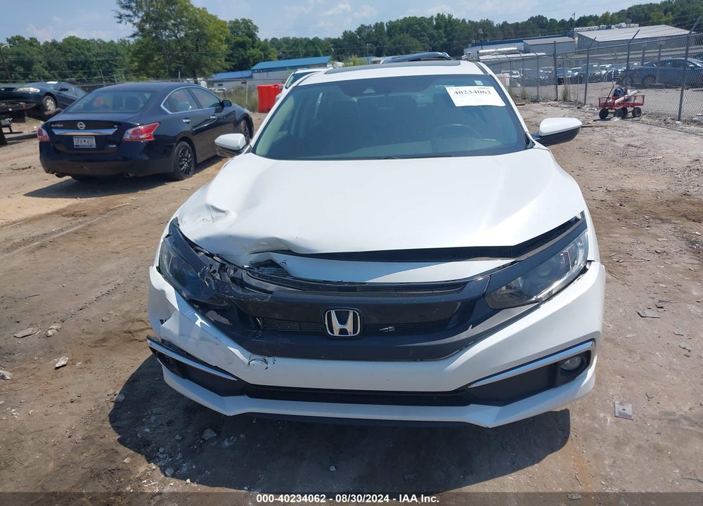 2021 HONDA CIVIC EX-L VIN: 19XFC1F75ME004022