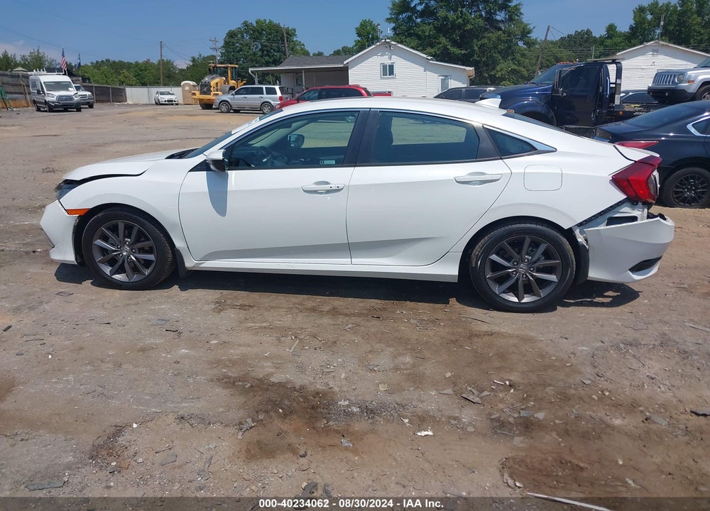 2021 HONDA CIVIC EX-L VIN: 19XFC1F75ME004022