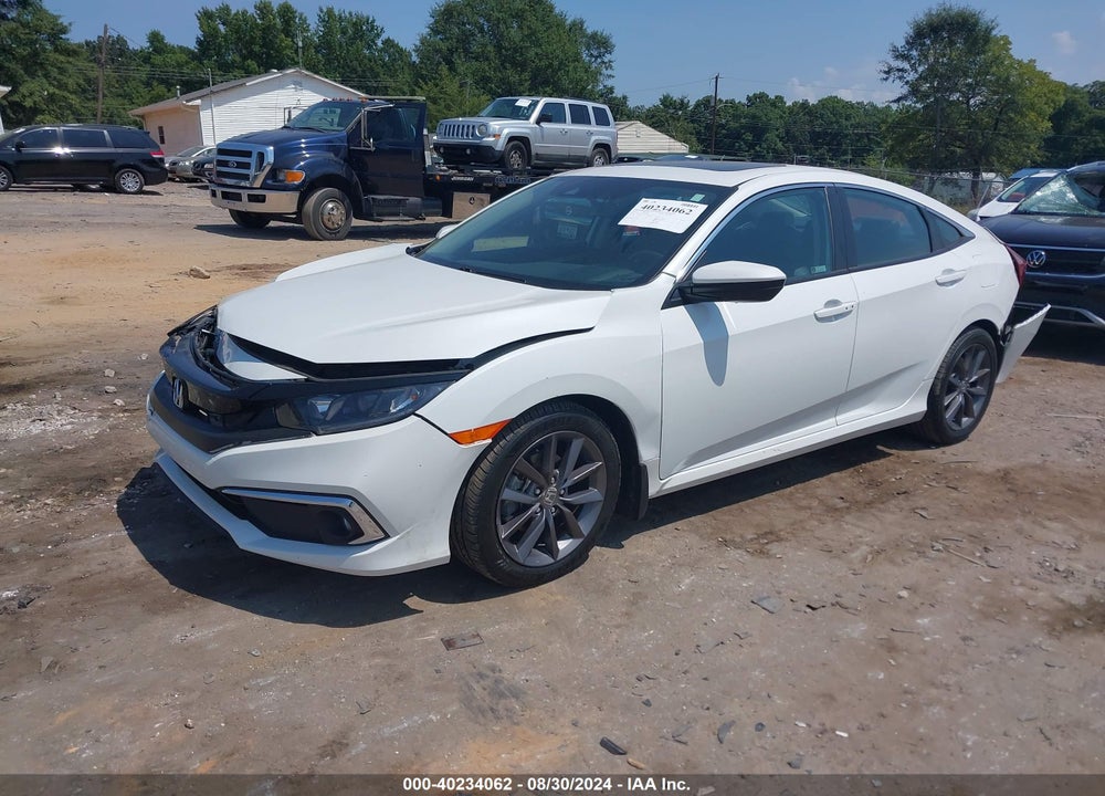 2021 HONDA CIVIC EX-L VIN: 19XFC1F75ME004022
