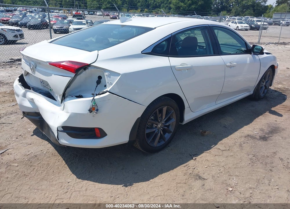 2021 HONDA CIVIC EX-L VIN: 19XFC1F75ME004022