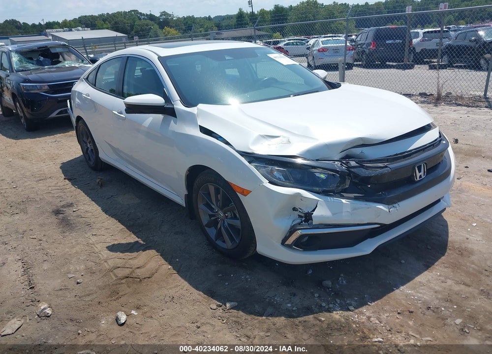 2021 HONDA CIVIC EX-L VIN: 19XFC1F75ME004022