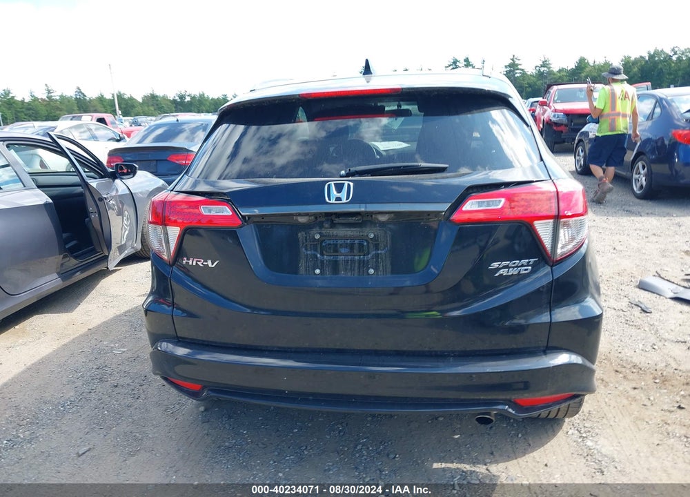 2022 HONDA HR-V AWD SPORT VIN: 3CZRU6H12NM709457