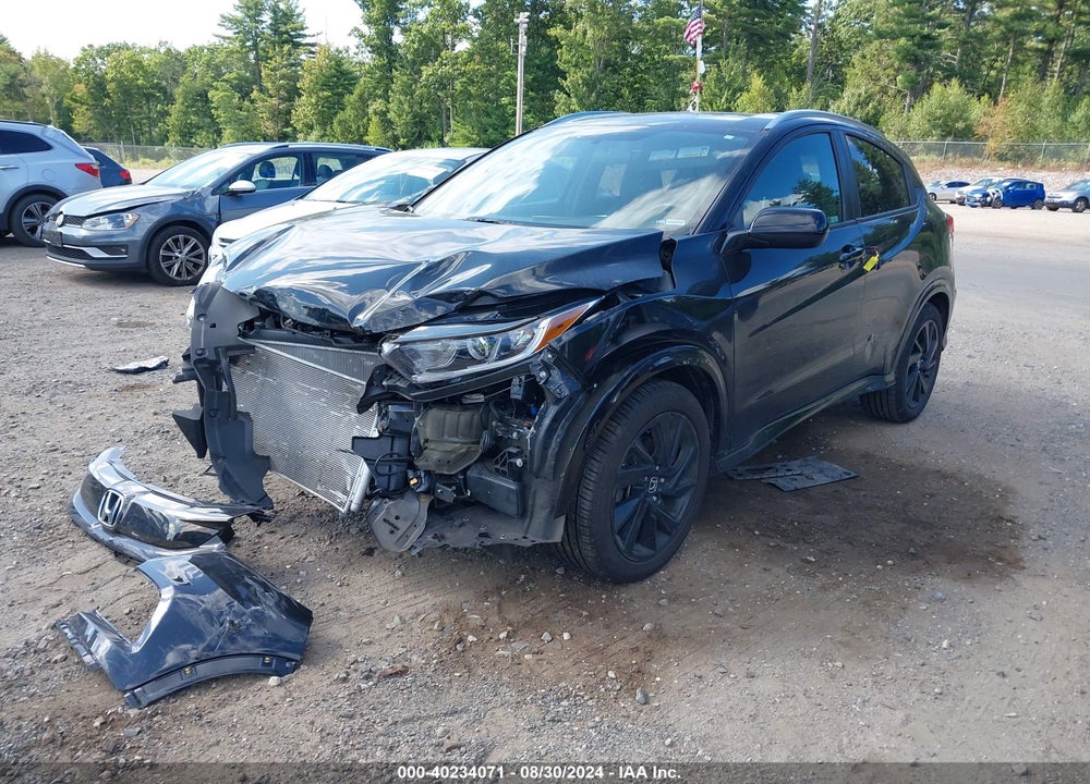2022 HONDA HR-V AWD SPORT VIN: 3CZRU6H12NM709457