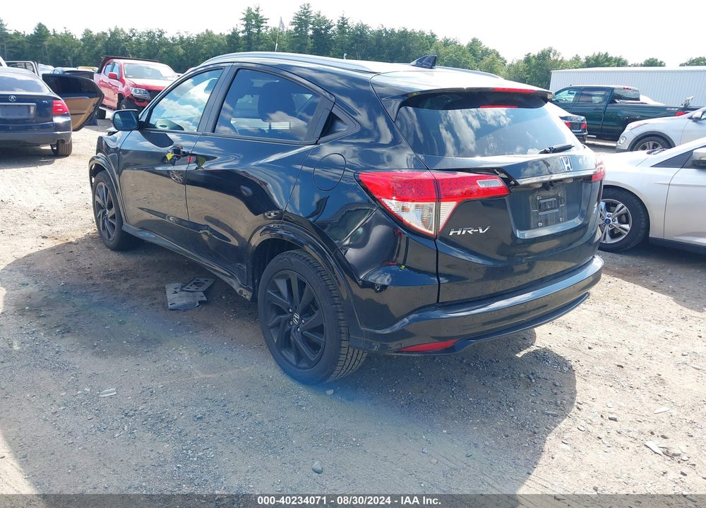 2022 HONDA HR-V AWD SPORT VIN: 3CZRU6H12NM709457