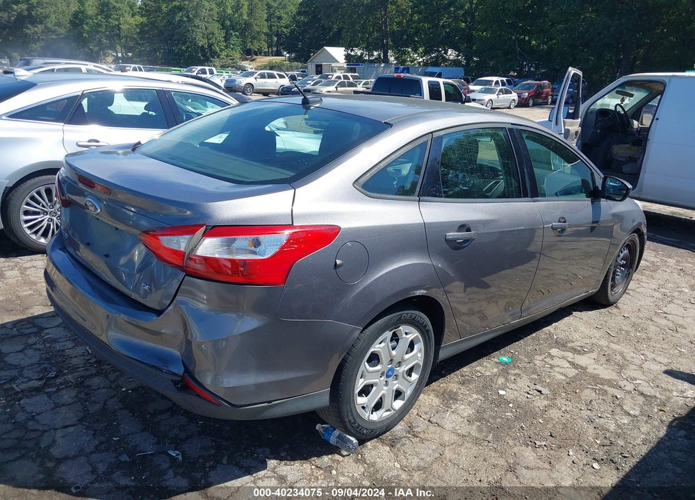 2012 FORD FOCUS SE VIN: 1FAHP3F2XCL156743