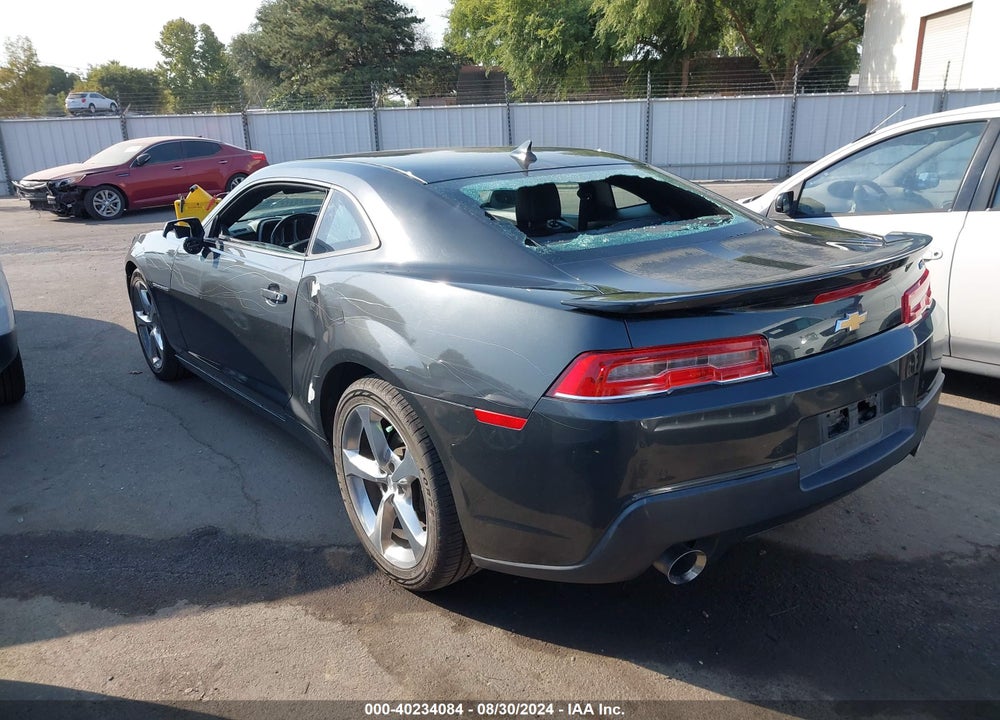 2014 CHEVROLET CAMARO 2LT VIN: 2G1FC1E33E9324592