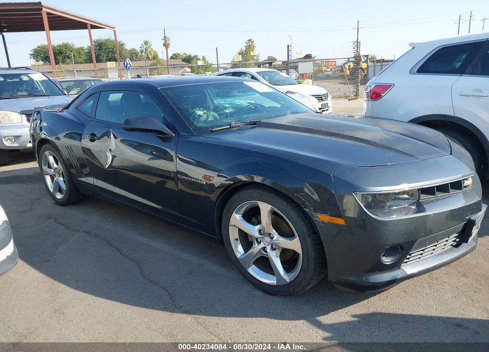 2014 CHEVROLET CAMARO 2LT VIN: 2G1FC1E33E9324592