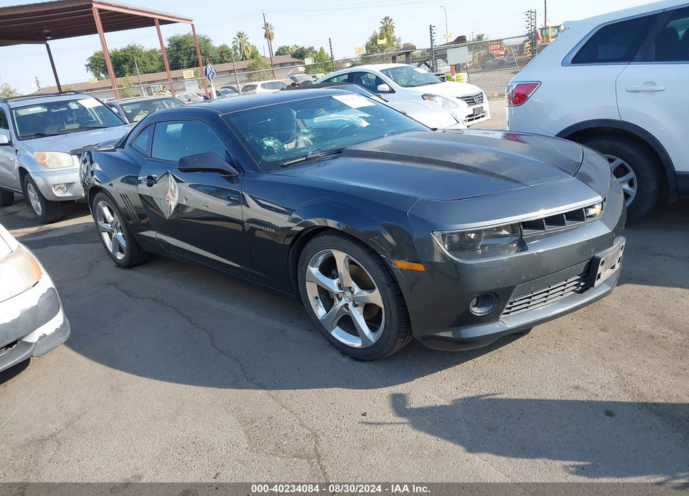 2014 CHEVROLET CAMARO 2LT VIN: 2G1FC1E33E9324592
