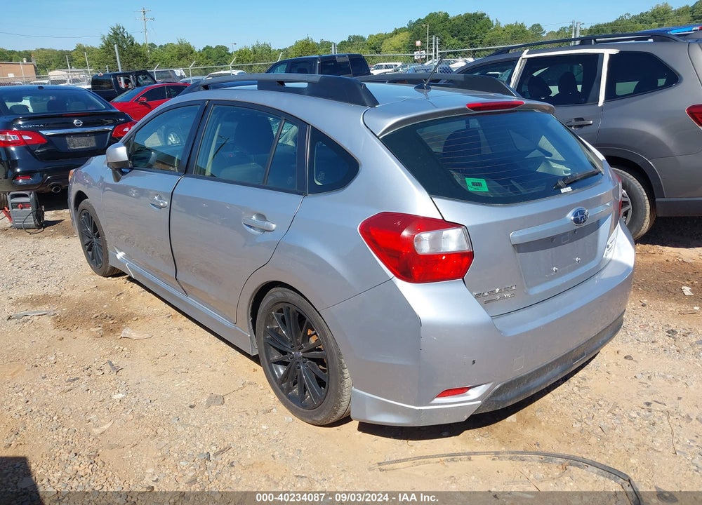 2013 SUBARU IMPREZA VIN: JF1GPAL61D1890353