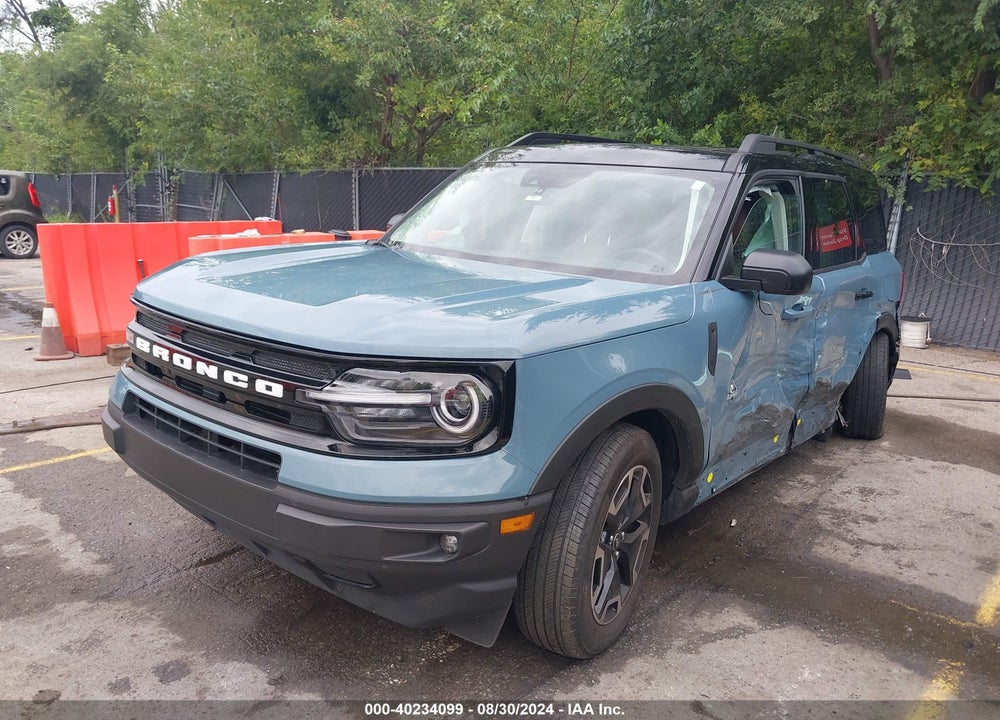 2021 FORD BRONCO SPORT OUTER BANKS VIN: 3FMCR9C67MRB05577
