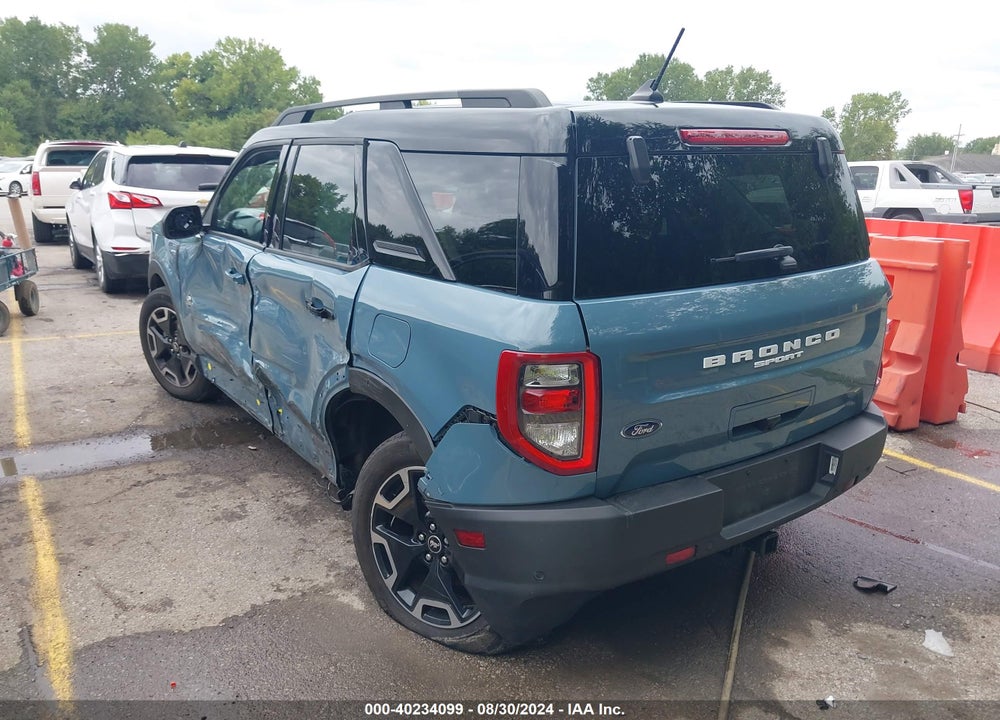 2021 FORD BRONCO SPORT OUTER BANKS VIN: 3FMCR9C67MRB05577
